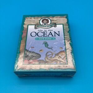 Sealed Professor Noggin's Life in the Ocean Card Game Made In Canada 2002